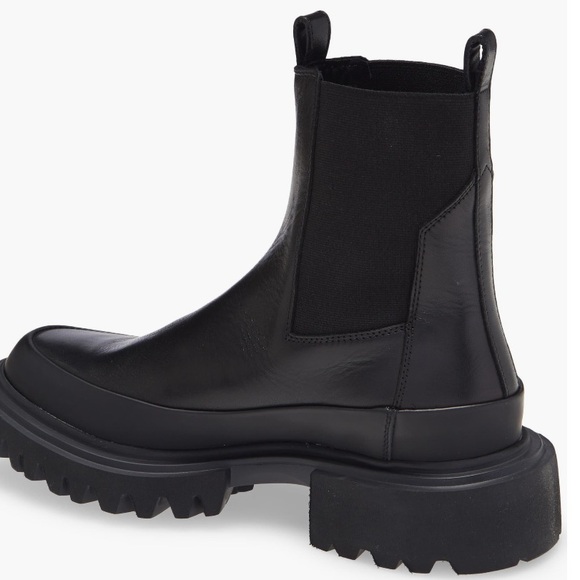 AllSaints Harlee Lug Sole Chelsea Boots Size 37.5 - Picture 2 of 10